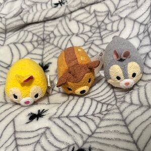 Disney Tsum Tsum Small Pet Toys - Flower, Bambi, and Thumper